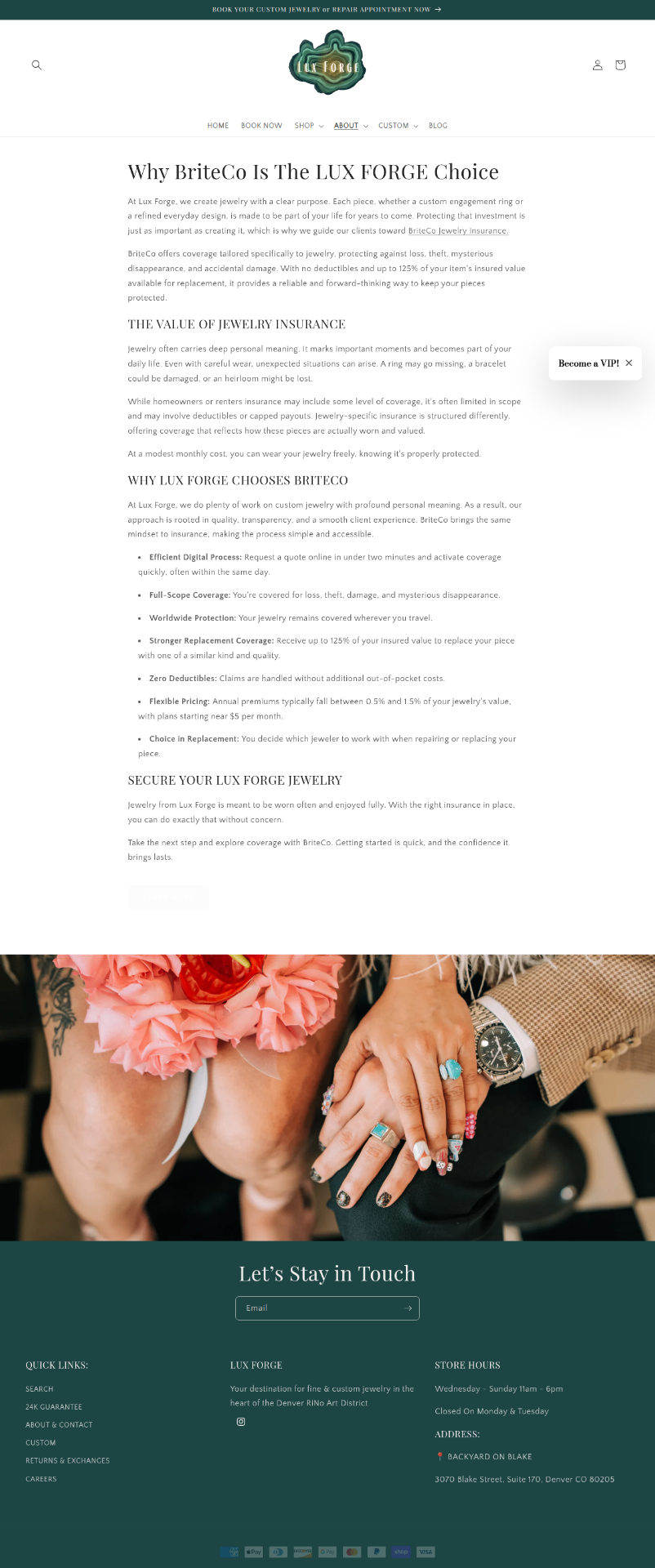 Why BriteCo Is The LUX FORGE Choice