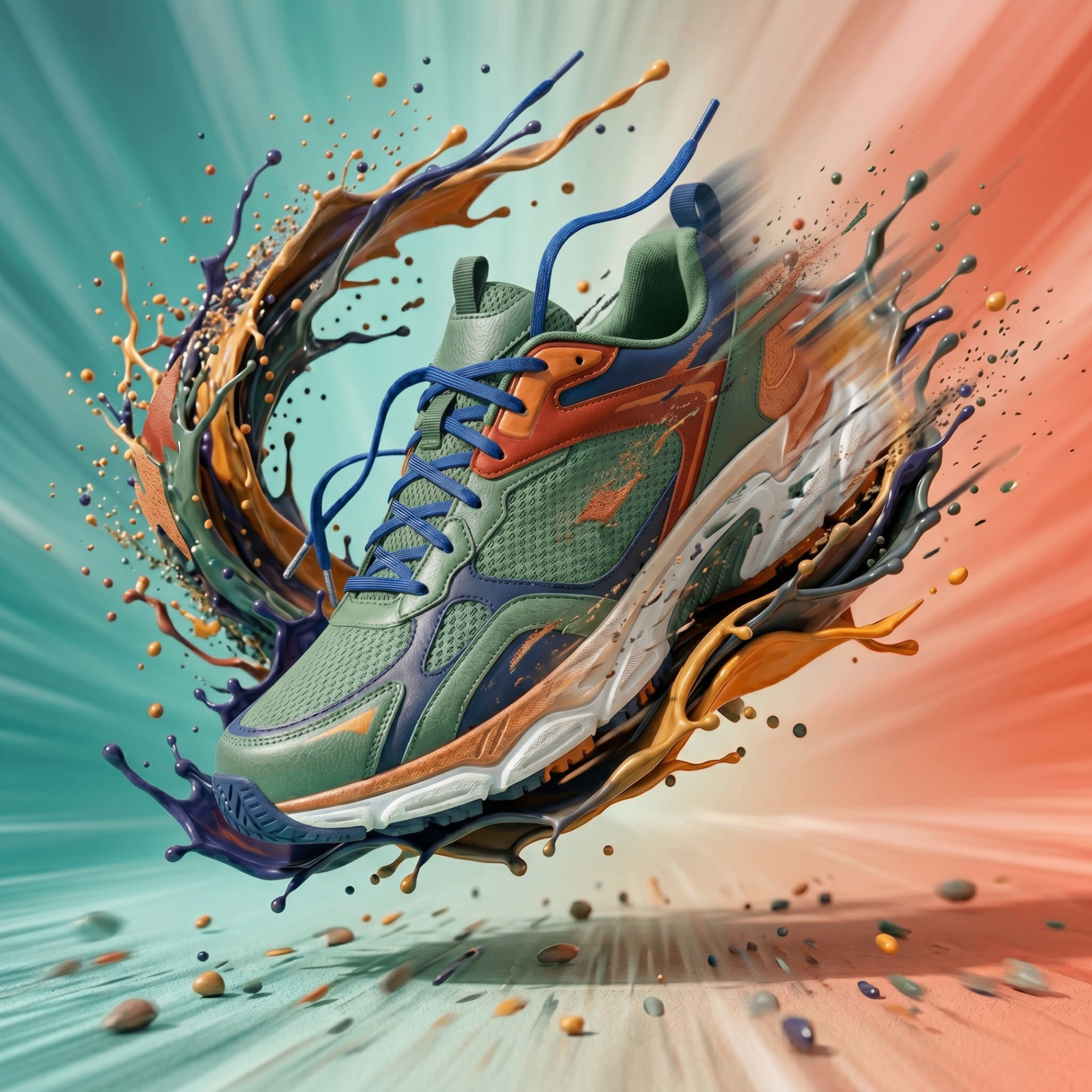 Sneaker In Motion